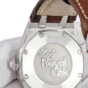 腕時計 オーデマピゲ AUDEMARS PIGUET ロイヤルオーク レディ 67600ST.OO.D080VS.01 クオーツ レディース バー 波模様ギヨシェ デイト