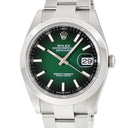腕時計 ロレックス ROLEX デイトジャスト 41 126300 自動巻き メンズ 新品同様 ランダム番 グリーン オンブレ オイスターブレス