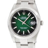 腕時計 ロレックス ROLEX デイトジャスト 41 126300 自動巻き メンズ 新品同様 ランダム番 グリーン オンブレ オイスターブレス