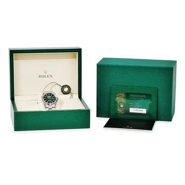 腕時計 ロレックス ROLEX デイトジャスト 41 126300 自動巻き メンズ 新品同様 ランダム番 グリーン オンブレ オイスターブレス