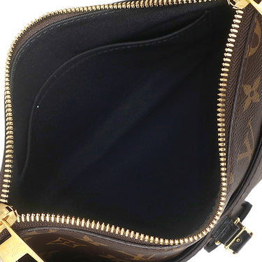 ルイヴィトン LOUIS VUITTON オデオンNM PM M45353 ノワール モノグラムキャンバス ショルダーバッグ ゴールド金具 茶 黒 ショルダー