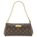 ルイヴィトン LOUIS VUITTON エヴァ M95567 モノグラム モノグラムキャンバス 2WAYバッグ ゴールド金具 茶 チェーン ショルダー