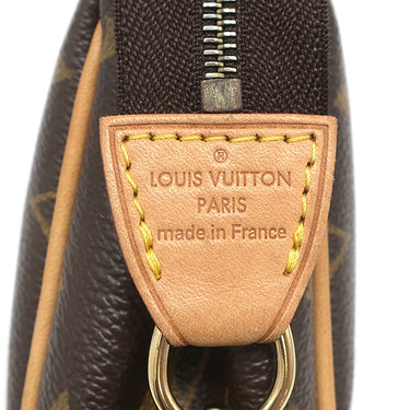 ルイヴィトン LOUIS VUITTON エヴァ M95567 モノグラム モノグラムキャンバス 2WAYバッグ ゴールド金具 茶 チェーン ショルダー
