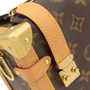 ルイヴィトン LOUIS VUITTON サイドトランク MM M46358 モノグラム モノグラムキャンバス 2WAYバッグ ゴールド金具 茶 ショルダー ハンドバッグ