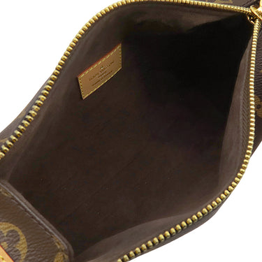 ルイヴィトン LOUIS VUITTON サイドトランク MM M46358 モノグラム モノグラムキャンバス 2WAYバッグ ゴールド金具 茶 ショルダー ハンドバッグ