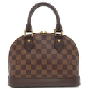 ルイヴィトン LOUIS VUITTON アルマBB N41221 ダミエエベヌ ダミエキャンバス 2WAYバッグ ゴールド金具 茶 ショルダーバッグ ハンドバッグ