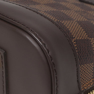 ルイヴィトン LOUIS VUITTON アルマBB N41221 ダミエエベヌ ダミエキャンバス 2WAYバッグ ゴールド金具 茶 ショルダーバッグ ハンドバッグ
