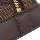 ルイヴィトン LOUIS VUITTON アルマBB N41221 ダミエエベヌ ダミエキャンバス 2WAYバッグ ゴールド金具 茶 ショルダーバッグ ハンドバッグ