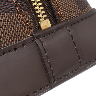 ルイヴィトン LOUIS VUITTON アルマBB N41221 ダミエエベヌ ダミエキャンバス 2WAYバッグ ゴールド金具 茶 ショルダーバッグ ハンドバッグ