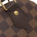 ルイヴィトン LOUIS VUITTON アルマBB N41221 ダミエエベヌ ダミエキャンバス 2WAYバッグ ゴールド金具 茶 ショルダーバッグ ハンドバッグ