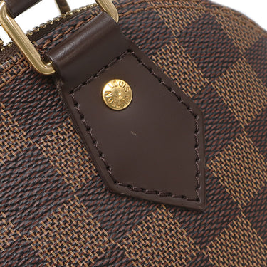 ルイヴィトン LOUIS VUITTON アルマBB N41221 ダミエエベヌ ダミエキャンバス 2WAYバッグ ゴールド金具 茶 ショルダーバッグ ハンドバッグ