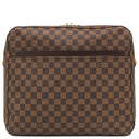 ルイヴィトン LOUIS VUITTON ドルソ ドゥロ N45251 ダミエエベヌ ダミエキャンバス ショルダーバッグ ゴールド金具 茶