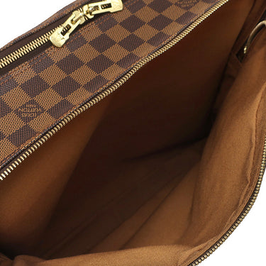 ルイヴィトン LOUIS VUITTON ドルソ ドゥロ N45251 ダミエエベヌ ダミエキャンバス ショルダーバッグ ゴールド金具 茶
