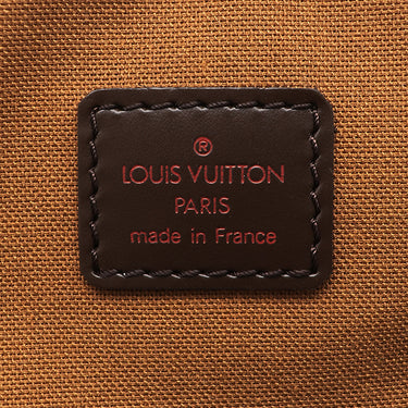 ルイヴィトン LOUIS VUITTON ドルソ ドゥロ N45251 ダミエエベヌ ダミエキャンバス ショルダーバッグ ゴールド金具 茶