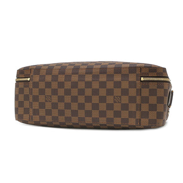 ルイヴィトン LOUIS VUITTON ドルソ ドゥロ N45251 ダミエエベヌ ダミエキャンバス ショルダーバッグ ゴールド金具 茶