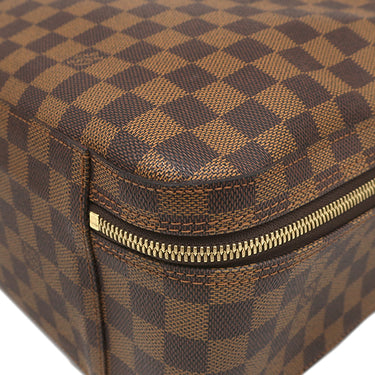 ルイヴィトン LOUIS VUITTON ドルソ ドゥロ N45251 ダミエエベヌ ダミエキャンバス ショルダーバッグ ゴールド金具 茶