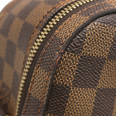 ルイヴィトン LOUIS VUITTON ドルソ ドゥロ N45251 ダミエエベヌ ダミエキャンバス ショルダーバッグ ゴールド金具 茶