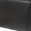 シャネル CHANEL マトラッセ Wフラップ ラージ チェーンショルダー ブラック ラムスキン 2WAYバッグ ゴールド金具 クラシック