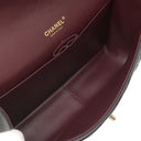 シャネル CHANEL マトラッセ Wフラップ ラージ チェーンショルダー ブラック ラムスキン 2WAYバッグ ゴールド金具 クラシック