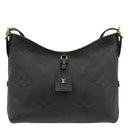 ルイヴィトン LOUIS VUITTON キャリーオール ジップ NM PM M46288 ノワール モノグラムアンプラント ショルダーバッグ ゴールド金具 黒
