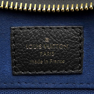 ルイヴィトン LOUIS VUITTON キャリーオール ジップ NM PM M46288 ノワール モノグラムアンプラント ショルダーバッグ ゴールド金具 黒