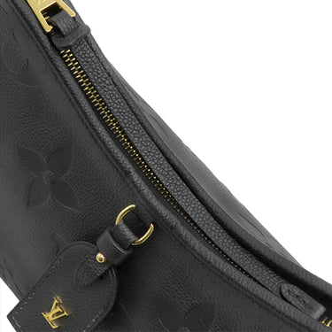 ルイヴィトン LOUIS VUITTON キャリーオール ジップ NM PM M46288 ノワール モノグラムアンプラント ショルダーバッグ ゴールド金具 黒