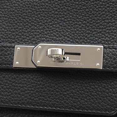 エルメス HERMES バーキン40 ブラック トゴ ハンドバッグ シルバー金具 黒