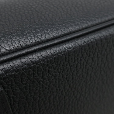 エルメス HERMES バーキン40 ブラック トゴ ハンドバッグ シルバー金具 黒