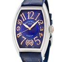 腕時計 フランクミュラー FRANCK MULLER グランド カーベックス CX36SC AT STG J AC AC 自動巻き メンズ ブルー ギョウシェ アラビア