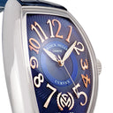 腕時計 フランクミュラー FRANCK MULLER グランド カーベックス CX36SC AT STG J AC AC 自動巻き メンズ ブルー ギョウシェ アラビア