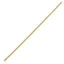 喜平 KIHEI アンクレット K18 23.2cm 6.2g 12面トリプル イエローゴールド K18YG ブレスレット 造幣局検定マーク ショッピングローン対応していません