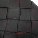 ボッテガヴェネタ BOTTEGA VENETA イントレチャート コインパース ブラック レザー コインケース シルバー金具 黒 小銭入れ コンパクト