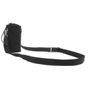プラダ PRADA Re-Nylon スマートフォンケース 2ZH155 ブラック ナイロン レザー ショルダーバッグ シルバー金具 三角ロゴ ショルダー ドロスト ポシェット