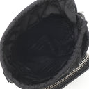 プラダ PRADA Re-Nylon スマートフォンケース 2ZH155 ブラック ナイロン レザー ショルダーバッグ シルバー金具 三角ロゴ ショルダー ドロスト ポシェット