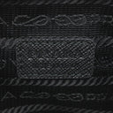 プラダ PRADA Re-Nylon スマートフォンケース 2ZH155 ブラック ナイロン レザー ショルダーバッグ シルバー金具 三角ロゴ ショルダー ドロスト ポシェット