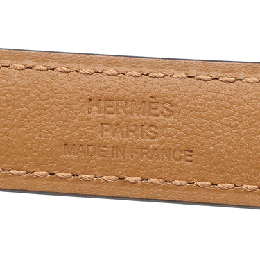 エルメス HERMES ケリー 18 H069853CD18 エトゥープ ヴォーエプソン ベルト ピンクゴールド金具 未使用 ターンロック スライド調節 PG RG 2026年製