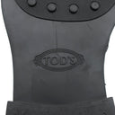 トッズ TODS レザー レースアップ XXM75L0JK70UGSB999 ブラック カーフ ＃8 ドレスシューズ 黒 革靴 モノグラム ロゴ