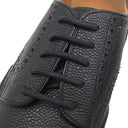 トッズ TODS レザー レースアップ XXM75L0JK70UGSB999 ブラック カーフ ＃8 ドレスシューズ 黒 革靴 モノグラム ロゴ