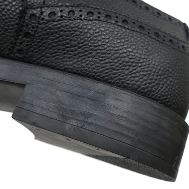 トッズ TODS レザー レースアップ XXM75L0JK70UGSB999 ブラック カーフ ＃8 ドレスシューズ 黒 革靴 モノグラム ロゴ