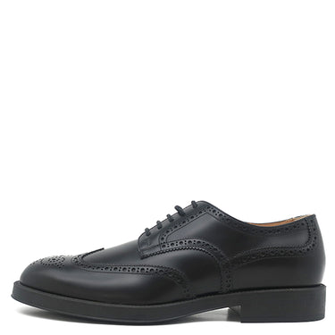 トッズ TODS レザー レースアップ XXM75L0JK70LYGB999 ブラック カーフ ＃8 ドレスシューズ 黒 革靴 モノグラム ロゴ
