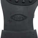 トッズ TODS レザー レースアップ XXM75L0JK70LYGB999 ブラック カーフ ＃8 ドレスシューズ 黒 革靴 モノグラム ロゴ