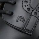 トッズ TODS レザー レースアップ XXM75L0JK70LYGB999 ブラック カーフ ＃8 ドレスシューズ 黒 革靴 モノグラム ロゴ