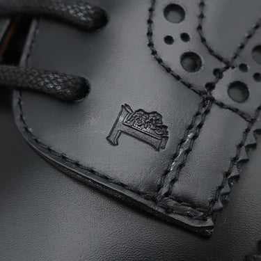 トッズ TODS レザー レースアップ XXM75L0JK70LYGB999 ブラック カーフ ＃8 ドレスシューズ 黒 革靴 モノグラム ロゴ