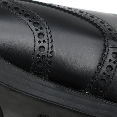 トッズ TODS レザー レースアップ XXM75L0JK70LYGB999 ブラック カーフ ＃8 ドレスシューズ 黒 革靴 モノグラム ロゴ