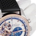 腕時計 ゼニス ZENITH エルプリメロ クロノマスター 1969 オープン 51.2080.4061/69.C494 自動巻き メンズ K18RG×SS コンビ