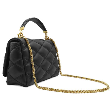 ルイヴィトン LOUIS VUITTON GO-14 GM M23689 ノワール ラムスキン 2WAYバッグ ゴールド金具 LVツイストロック チェーンショルダー
