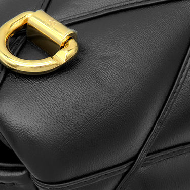 ルイヴィトン LOUIS VUITTON GO-14 GM M23689 ノワール ラムスキン 2WAYバッグ ゴールド金具 LVツイストロック チェーンショルダー