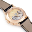 腕時計 パテックフィリップ PATEK PHILIPPE アニュアルカレンダー クロノグラフ 5905R-001 自動巻き メンズ K18RG無垢 ブラウン ソレイユ
