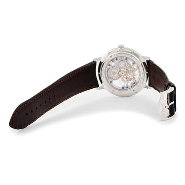 腕時計 ピアジェ PIAGET アルティプラノ G0A33115 手巻き メンズ K18WG無垢 シルバー スケルトン スモールセコンド 薄型