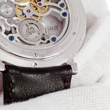 腕時計 ピアジェ PIAGET アルティプラノ G0A33115 手巻き メンズ K18WG無垢 シルバー スケルトン スモールセコンド 薄型
